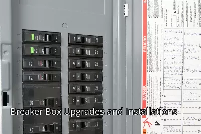 Breaker Box Upgrades and Installations