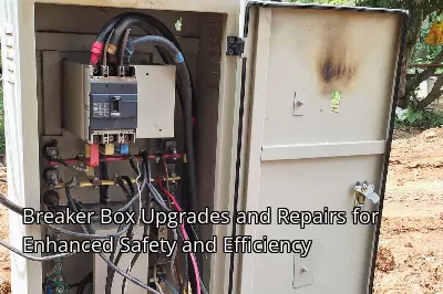 Breaker Box Upgrades and Repairs for Enhanced Safety and Efficiency
