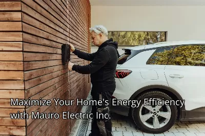 Maximize Your Home's Energy Efficiency with Mauro Electric Inc.