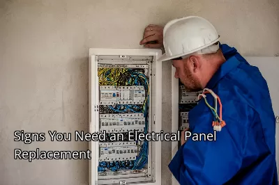 Signs You Need an Electrical Panel Replacement