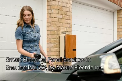 Smart Electrical Panel Services in Snohomish, WA by Mauro Electric Inc.