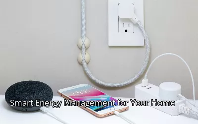 Smart Energy Management for Your Home