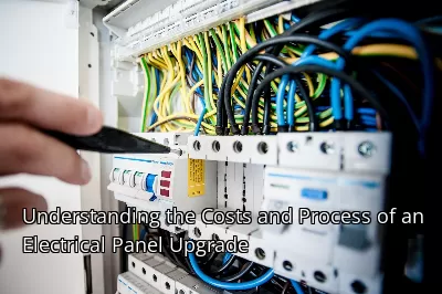 Understanding the Costs and Process of an Electrical Panel Upgrade