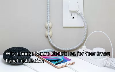 Why Choose Mauro Electric Inc. for Your Smart Panel Installation