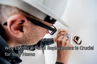 Why Electrical Panel Replacement is Crucial for Your Home