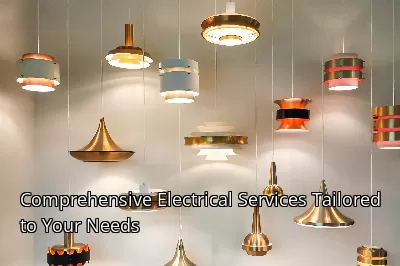 Comprehensive Electrical Services Tailored to Your Needs Comprehensive Electrical Services Tailored to Your Needs
