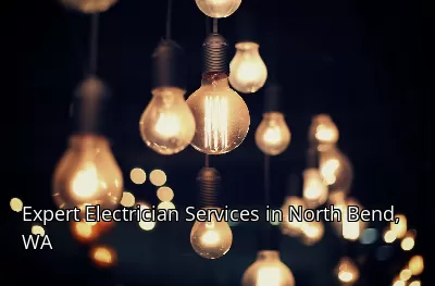 Expert Electrician Services in North Bend, WA Expert Electrician Services in North Bend, WA