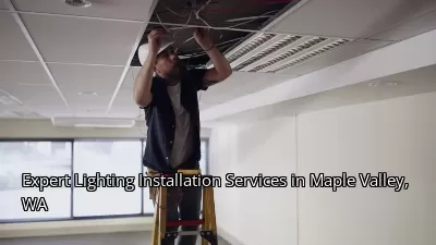 Expert Lighting Installation Services in Maple Valley, WA Expert Lighting Installation Services in Maple Valley, WA