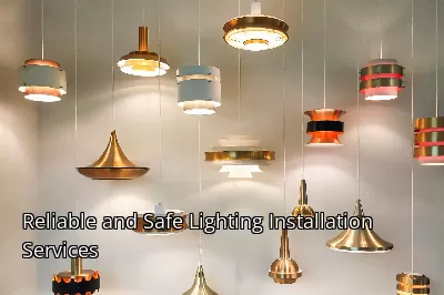 Reliable and Safe Lighting Installation Services Reliable and Safe Lighting Installation Services