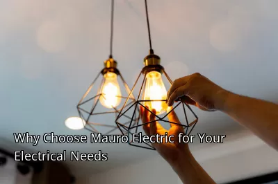 Why Choose Mauro Electric for Your Electrical Needs Why Choose Mauro Electric for Your Electrical Needs