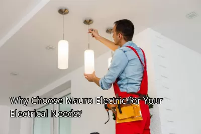 Why Choose Mauro Electric for Your Electrical Needs? Why Choose Mauro Electric for Your Electrical Needs?