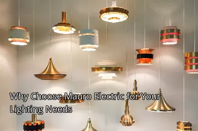 Why Choose Mauro Electric for Your Lighting Needs Why Choose Mauro Electric for Your Lighting Needs