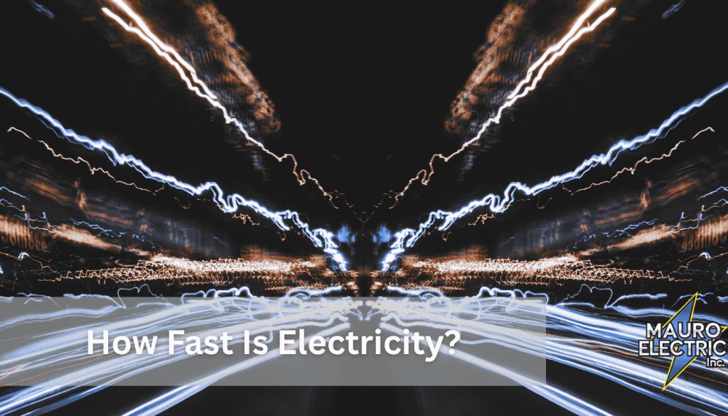  how fast is electricity	