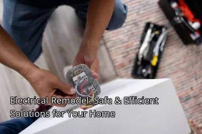Electrical Remodel: Safe & Efficient Solutions for Your Home Electrical Remodel: Safe & Efficient Solutions for Your Home