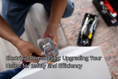 Electrical Remodeling: Upgrading Your Home for Safety and Efficiency Electrical Remodeling: Upgrading Your Home for Safety and Efficiency