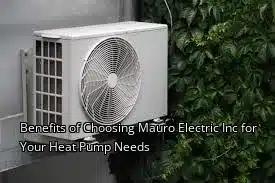 Benefits of Choosing Mauro Electric Inc for Your Heat Pump Needs