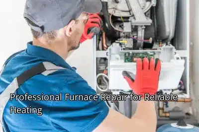 Professional Furnace Repair for Reliable Heating Professional Furnace Repair for Reliable Heating