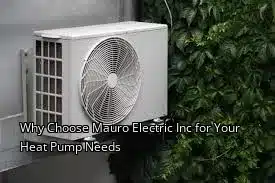 Why Choose Mauro Electric Inc for Your Heat Pump Needs